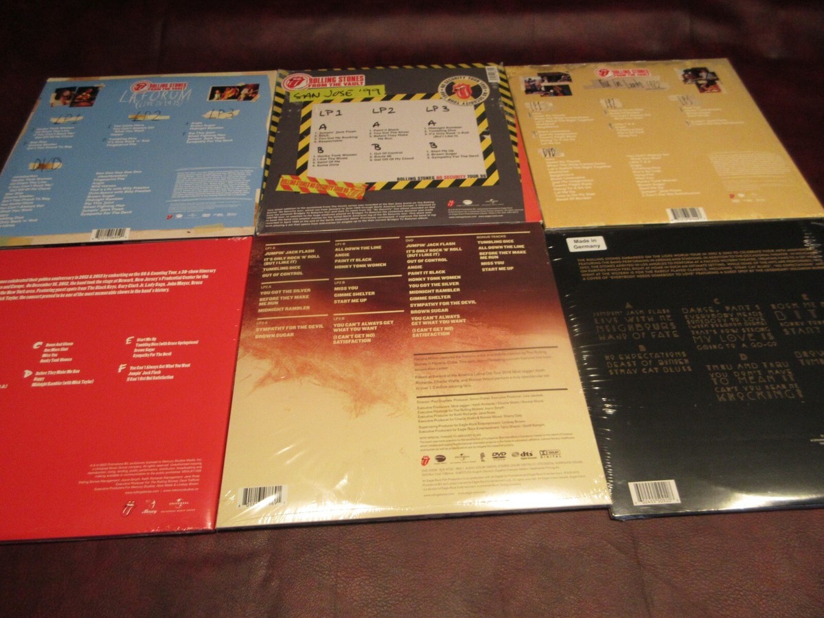 ROLLING STONES VERIFIED 1ST EDITION LIVE VAULT SERIES - 180G