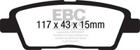 Ebc Brakes DP21881 Greenstuff 2000 Serie Sport BremsbeläGe GrüN