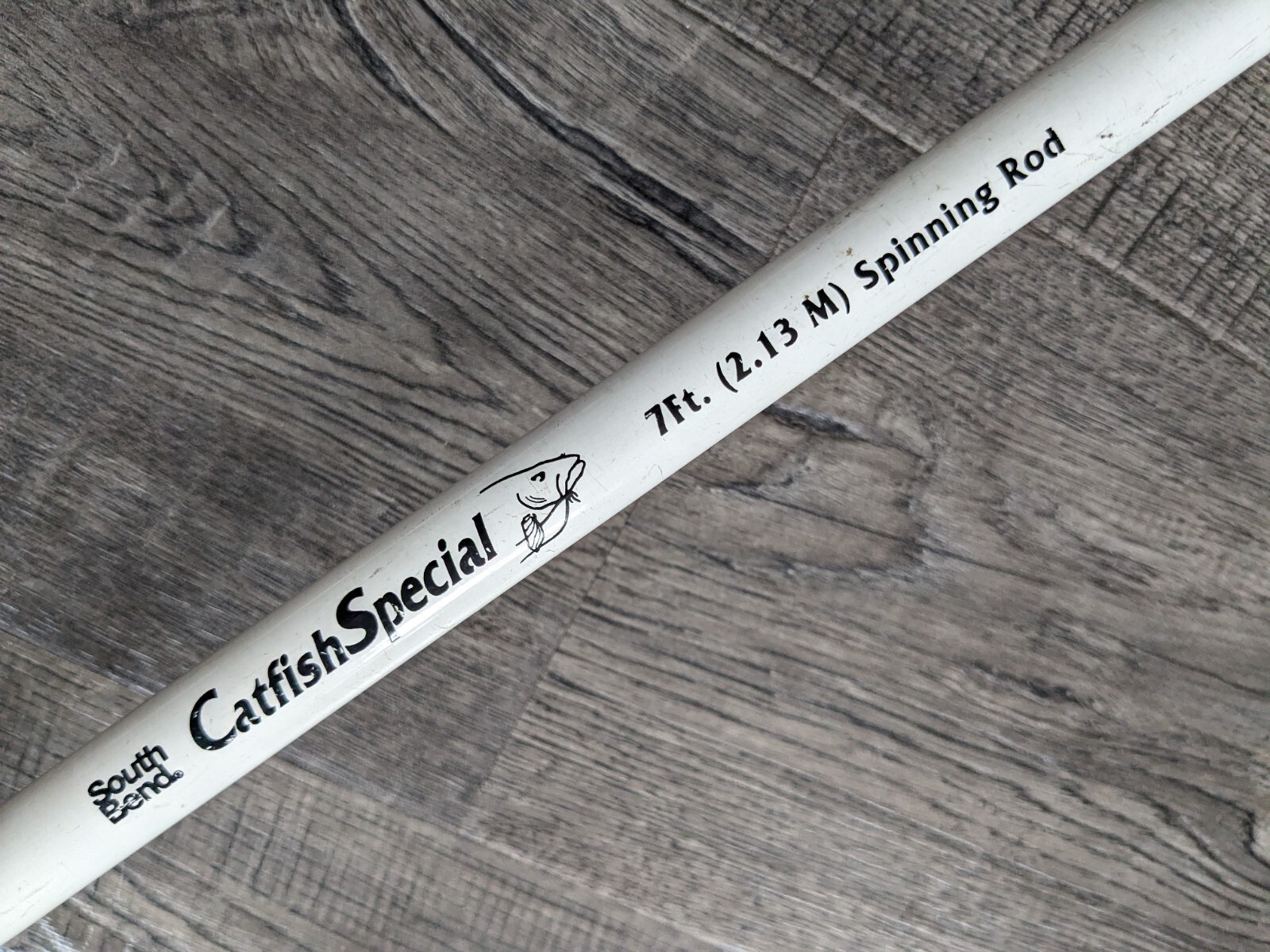 South Bend CATFISH SPECIAL 7'0" 2PC Medium Heavy Action Spinning Rod eBay