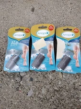 Lot 6 Amope Pedi Perfect Roller Heads: 4 Extra Course + 2 Soft Touch Sealed