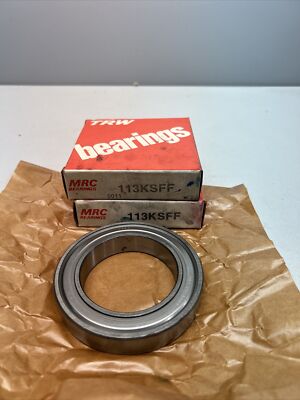  2  MRC 113KSFF Deep Groove Radial Ball Bearing, 65mm ID, 100mm OD, 18mm Width