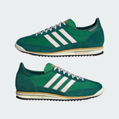 ◆adidas◆ SL 72 Green IE3427 Adidas Originals SL 72 Collegiate Green Womans 5-13Size