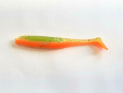 Sänger Iron Claw Slim Jim RFT Real Firetiger Gummifisch lose von MOBY SOFTBAITS