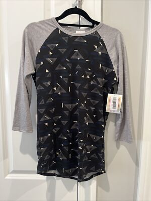 LulaRoe Randy Baseball Style T Shirt - Size XXS Free Ship