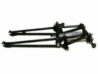 BSA M20 M21 500Cc Front-Girder-Gabel Springer Chrom Schwarz Lackiert