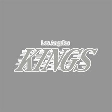 Los Angeles Kings 4 NHL Team Logo 1 Color Vinyl Decal Sticker Car Window Wall