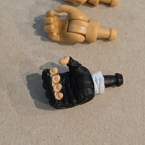 WWE Jakks Wrestling Figure 5 fighting HANDS Fist Custom Fodder Superstar UFC - Picture 4 of 12
