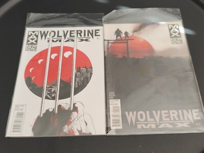 Wolverine Max #1 #2 Max Comics Marvel Nm 1st edition FREE UK POSTAGE 