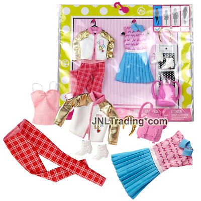 Barbie Fashions School Pack Clothes Set FBB79 for sale online