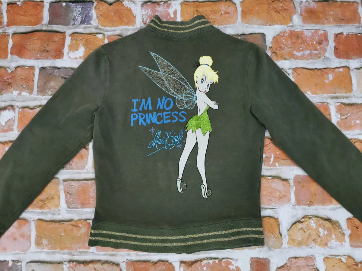 Iceberg Vintage Donna Giacca Pullover Tinkerbell Walt Disney Tg