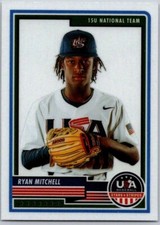 2023 USA Stars and Stripes RC Card # 34 Ryan Mitchell Optichrome Series