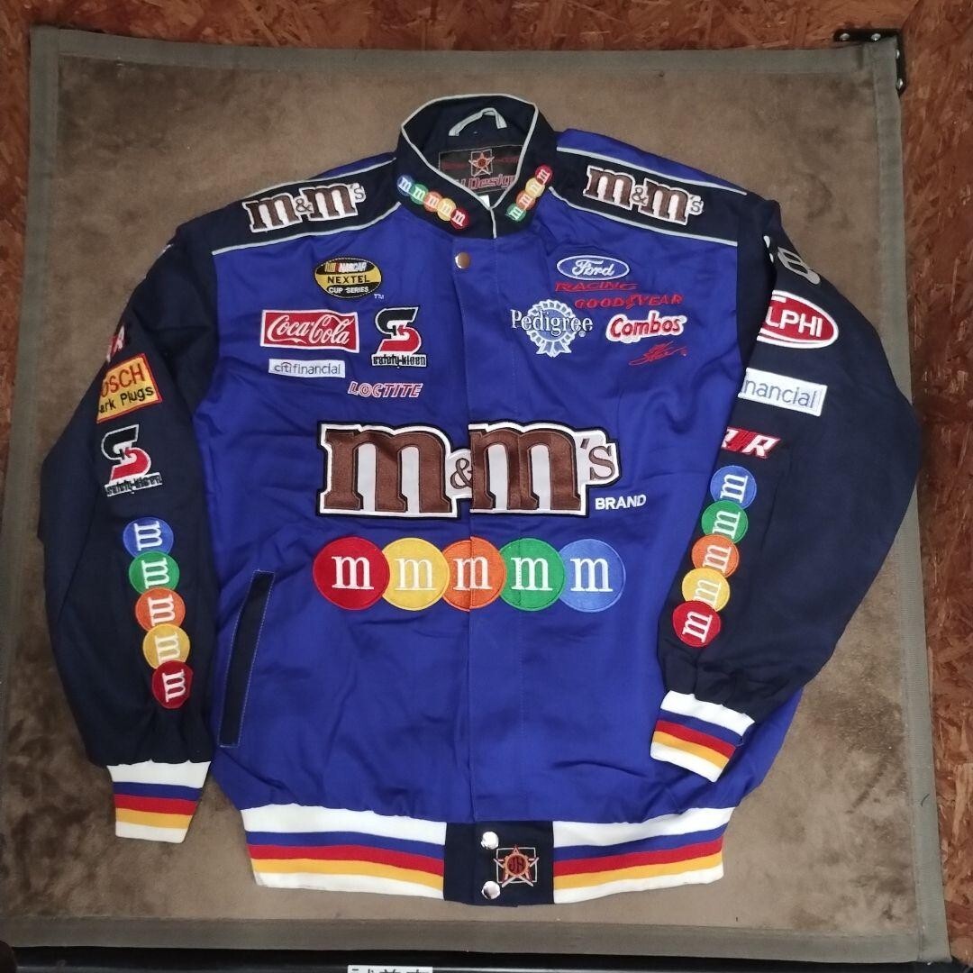 М&Мs Racing Jacket JH Jeff Hamilton L JH Design Blue | eBay М&Мs Racing Jacket JH Jeff Hamilton L JH Design Blue | eBay