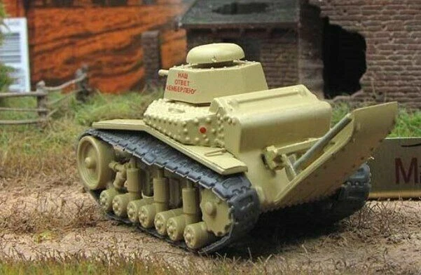 Fabbi 1:72 soviet light tank T-18 1930 №103 series Russian tanks - Image 2 of 3