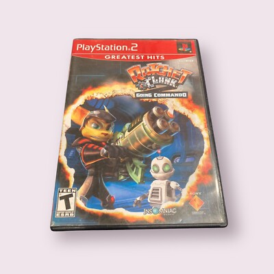 Ratchet & Clank Going Commando PS2 PlayStation 2 Complete CIB Tested Working