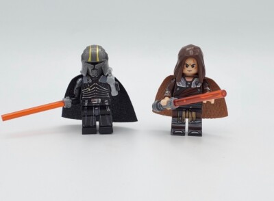 CUSTOM Star Wars The Force Unleashed Starkiller/Galen Marek Brick Minifigure