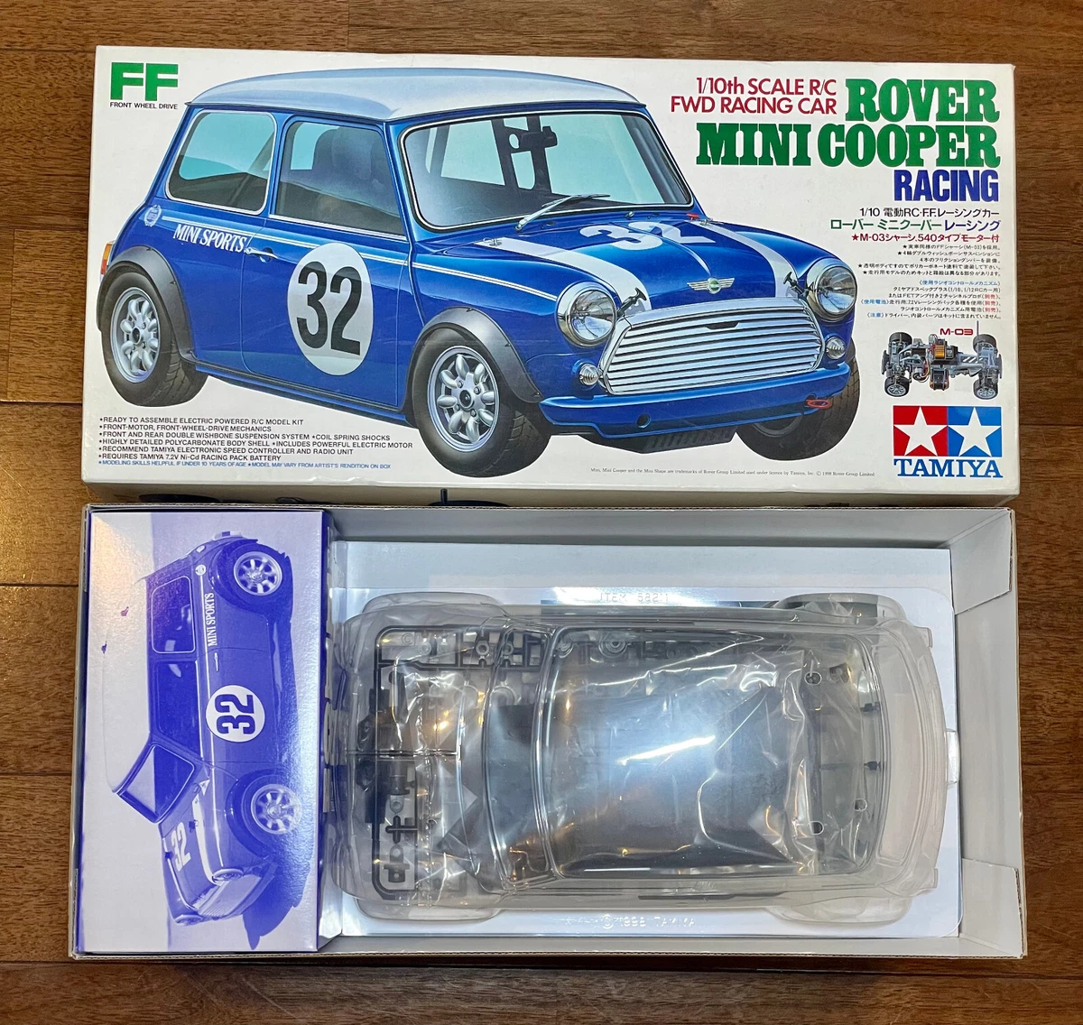 タミヤ★美品★ROVER MINI COOPER RACING ミニクーパー