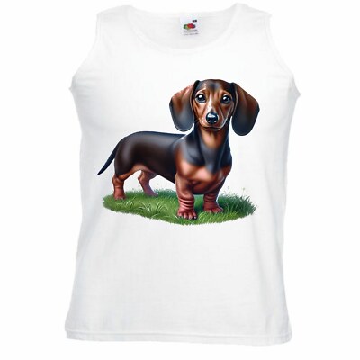 Tank Top Dackel Dachshund Teckel Jagdhund Jagt Dackelwelpe Dackelschule D 402904