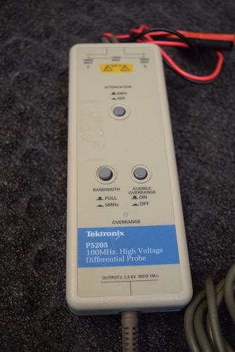 Tektronix P5205 Sonda Differenziale Alta Tensione 100MHz Garantita Funzionante! - Foto 5 di 8