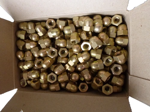 Cap Nut M6 Aluminium DIN 1587 F3 Anodised, 50 Pieces