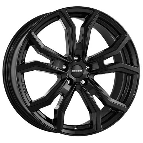 Dezent wheels TV black 7.0Jx18 ET22 5x112 for Infiniti Q30 Qx30 18 Inch rims - Afbeelding 1 van 5