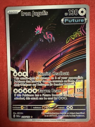 216/182 Iron Jugulis - Pokémon Paradox Rift Illustration Rare