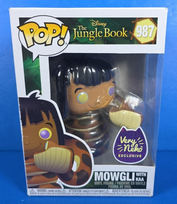 Funko Pop Vinyl Disney Mowgli with Kaa Mama Mio (mm) (Exclusive) #987
