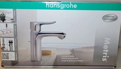Hansgrohe 31080 Metris 1.2 GPM 1 Hole Bathroom Faucet - Chrome