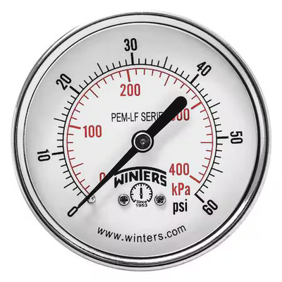#ad #ad Winters Pem1438lf Lead Free Pressure Gauge 0 To 60 Psi 2 1 2 In Dial 1 4 In $13.95