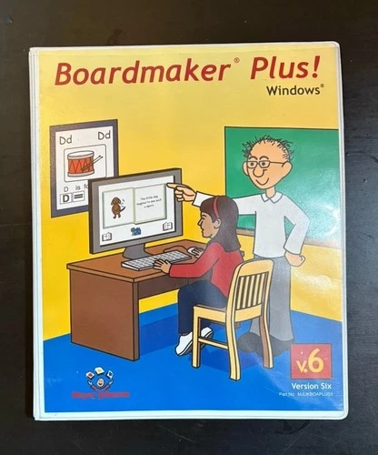 Boardmaker Plus V 6 Windows Cd Software Autism Pecs SLP AAC Picture Schedules