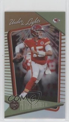 2022 Panini Legacy Premium Edition Mini Bronze 53/75 Patrick Mahomes II o7m