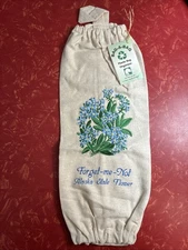 Forget-Me-Not Cloth BAG-A-BAG Plastic Bag Organizer Made in Alaska NEW WITH TAGS