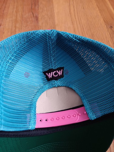 WCW Bash at The Beach Snapback Trucker Hat Brand New Authentic WWE Wrestling Hat - Picture 6 of 7