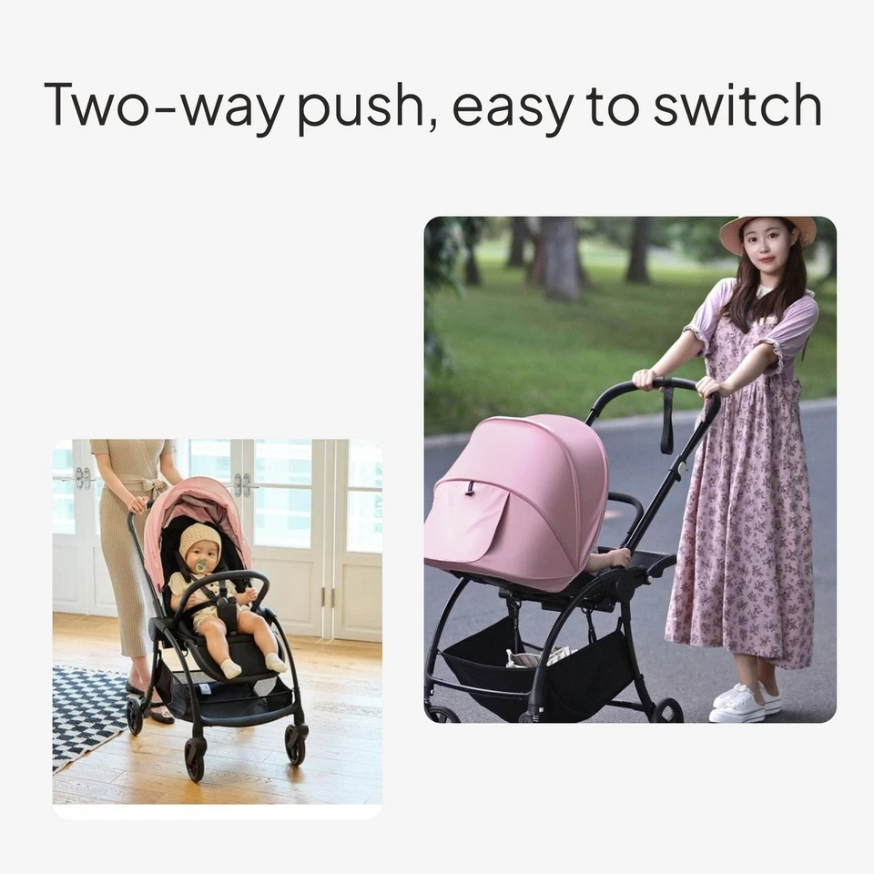 Lightweight Foldable Reversible High Landscape Stroller - Image 4 of 4