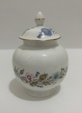 VINTAGE AYNSLEY Wild Tudor - Ginger Jar -  Fine English Bone China 