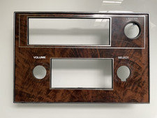 1978-1988 Oldsmobile Cutlass Woodgrain Radio Surround Plate Bezel Dash Trim 1978-1988 Oldsmobile Cutlass Woodgrain Radio Surround Plate Bezel Dash Trim