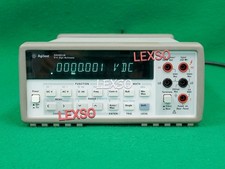 HP Agilent 34401A Used Digital Multimeter 6½ Digit Tested $