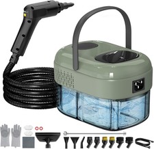 2500W High Temp Steam Cleaner Handle Control, 10s Quick Heat-Up, 20 Accessories