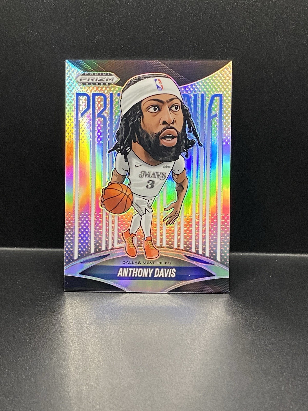 2024-25 Panini Prizm Black - Anthony Davis Prizmania #16 - CASE HIT