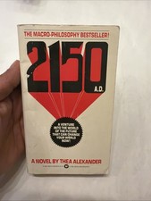 2150 AD Thea Alexander Paperback Warner Books 1976 Later Printing GOOD
