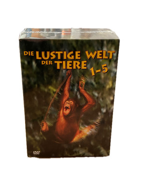 DVD Box - Die lustige Welt der Tiere 1-5 - NEU & OVP