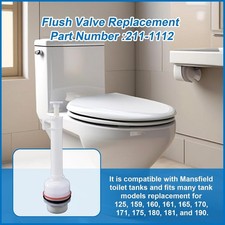 BRAND NEW  Toilet Flush Valve Replacement for All Trip Levers Mansfield 211
