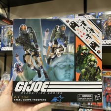 GI Joe Classified Series  95 Steel Corps Troopers 2 Pack Action Figure Hasbro