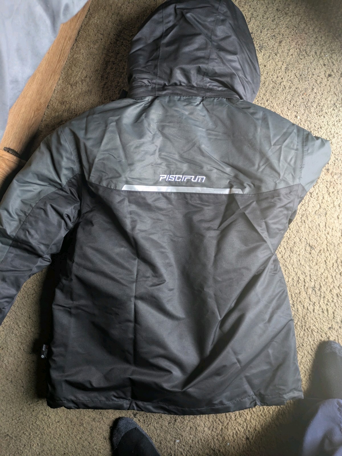 ice fishing jacket "piscifun" is the brand. new with tags 