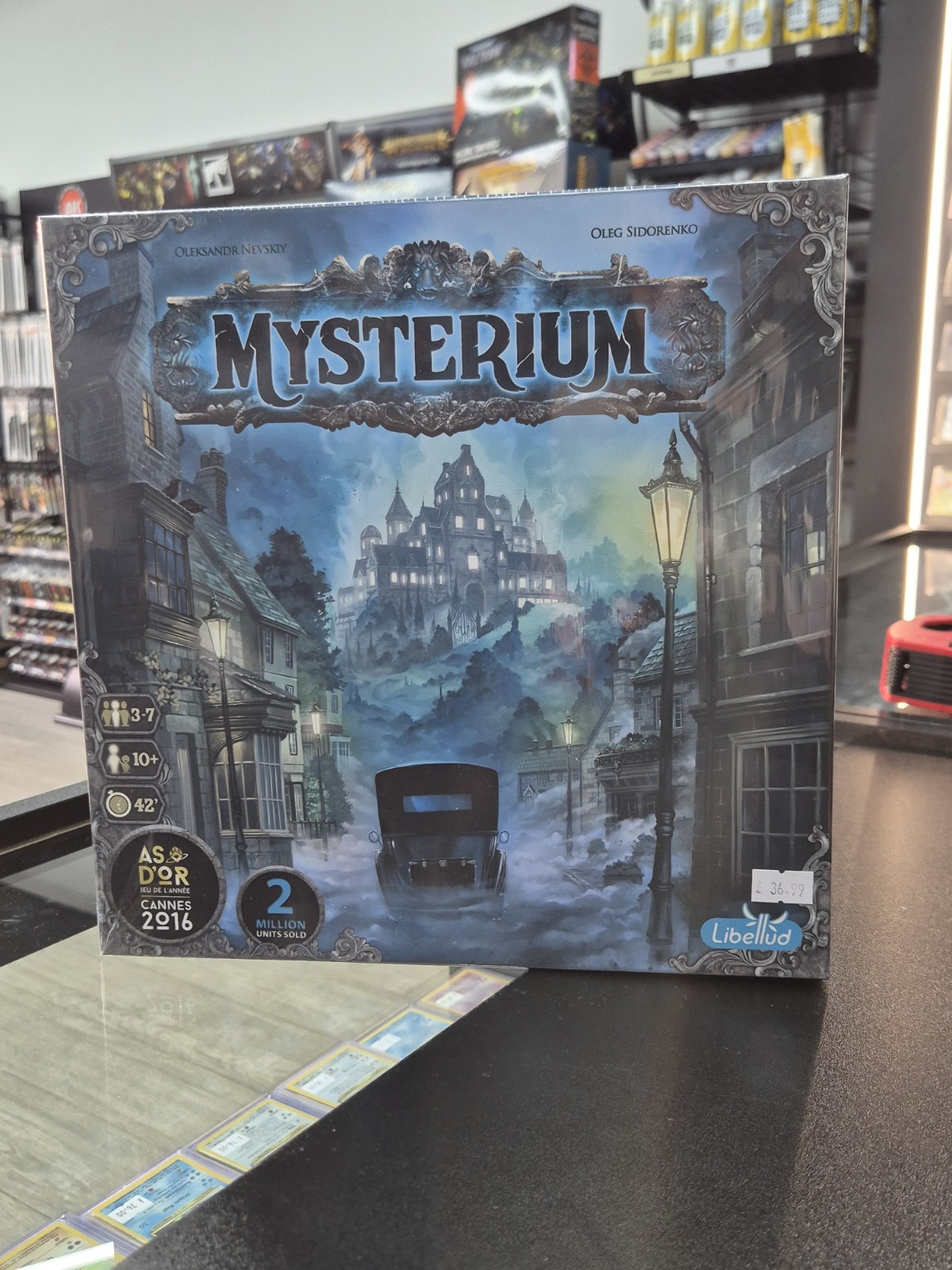 Asmodee Mysterium Refresh Cooperative Board Game 2-7 Players Ages 10+