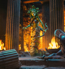 LEGIONES MÍTICAS MEDUSA Figura Oscura EXCLUSIVA Figura Serpiente NUEVO Y EMBALAJE ORIGINAL PEDIDO ANTICIPADO