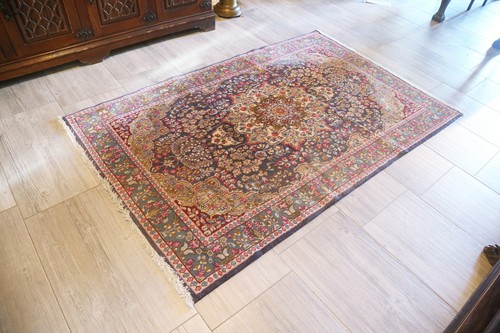 kirman extra persian rug 70s 80s hand knotted fine knot large antique - Picture 9 of 24
