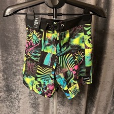 Hurley Boys' Checker Doodle Boardshorts Boys 8 