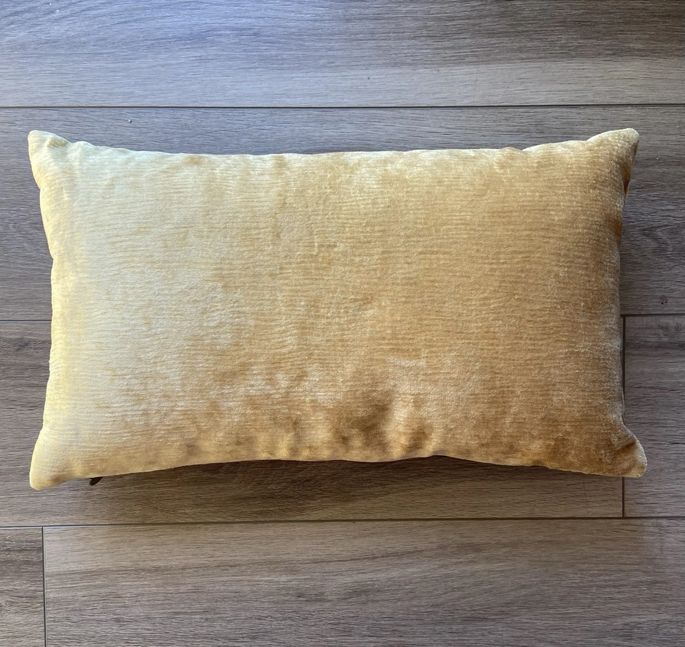 Pier 1 Imports Almohada Dorada Downy Rectangular Lumbar Foto 2 de 4