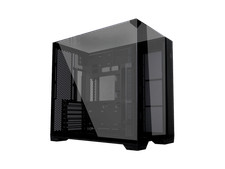 LIAN LI O11 vision compact black color Aluminum / Steel / Tempered Glass ATX
