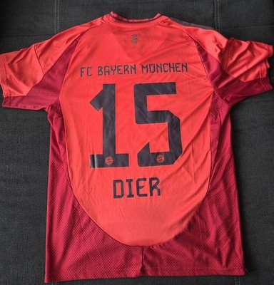 FC BAYERN MÜNCHEN Eric DIER Home 24/ 25 Trikot # 15  2024 2025  NEU